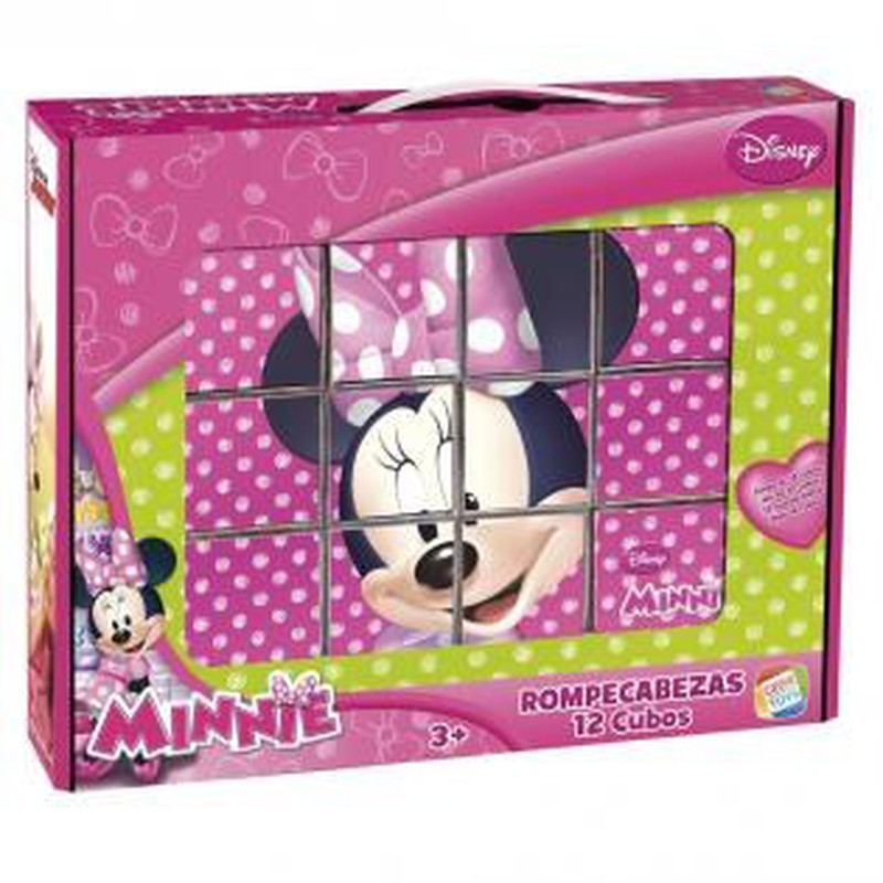 Puzzle Minnie 12 cubes — Playfunstore
