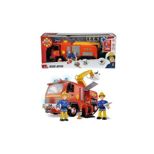 Sam le pompier Jupiter Truck avec 2 figurines Simba