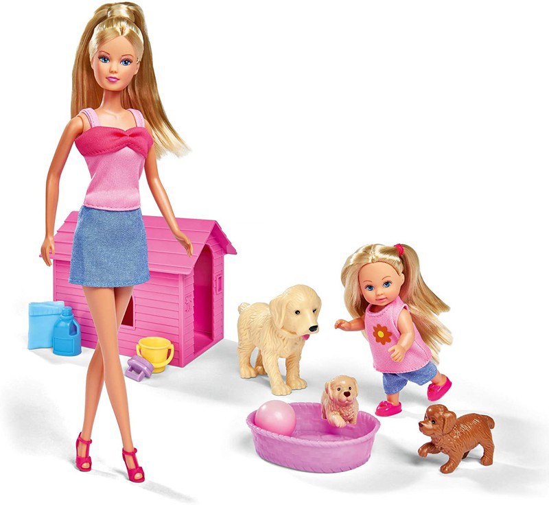 Boneca Steffi Love Happy Family Bonecas Acessorios Barbies