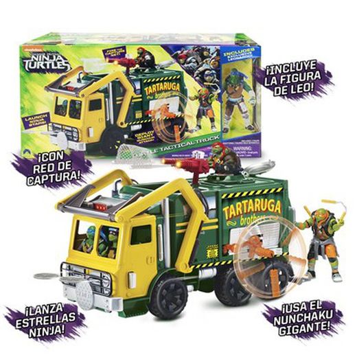 Camion poubelle Tmnt Movie 2
