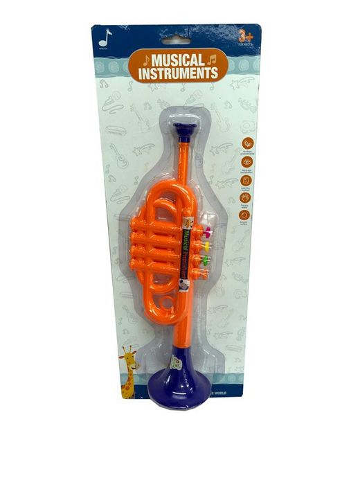 Trompeta Plastico 2 Colores