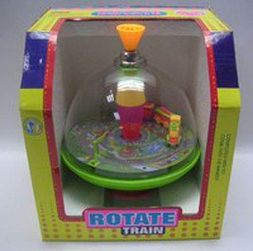 Musical spinning top Train
