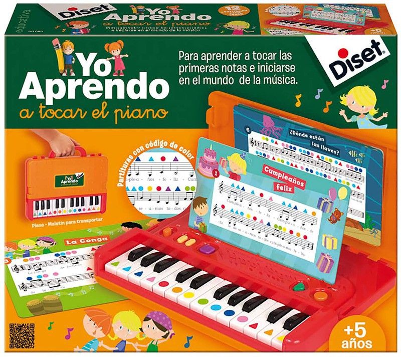 Keyboard Diset Yo Aprendo A Tocar El Piano Eu Aprendo A Tocar