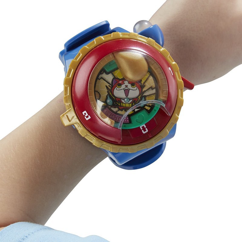 Conj. relógio digital + lanterna Yo Kai Watch